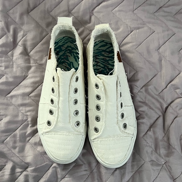 Blowfish Shoes - Blowfish Malibu Women’s Slip On White Sneakers